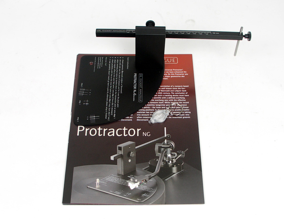 Feickert Protractor NG Schablone / ON OFF Hifi