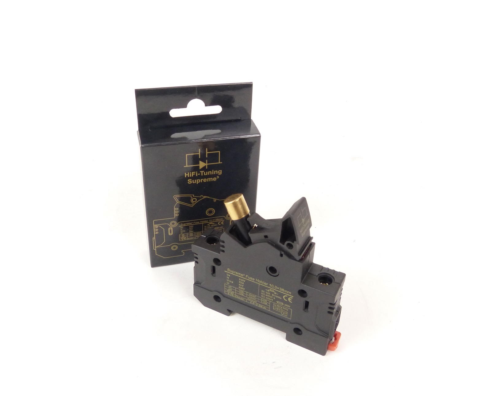 Hifi-Tuning Sicherungshalter Supreme ³ + Sicherung  Supreme ³  Rev. 2.0 , im Set günstiger