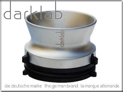 DarkLab Alu NAB Adapter, Chrome matt, 1 Paar