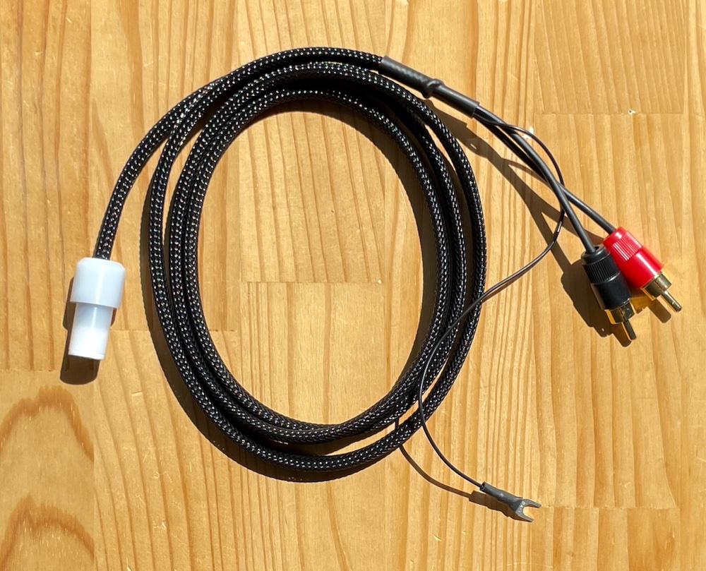 Stst Phonokabel Audioline Symflex CRYO, 5pol gerade - Cinch, 1,25m