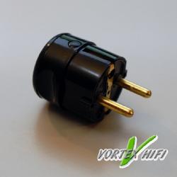 Vortex Hifi Nano Shield Power Plug Diamant, schwarz