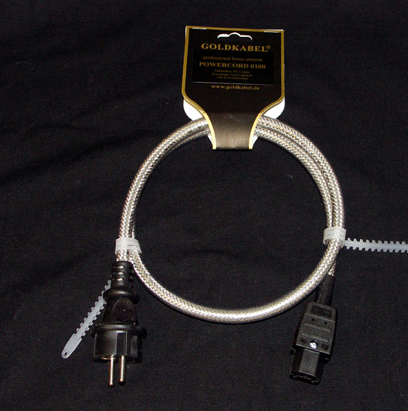 Goldkabel Powerchord 1 m