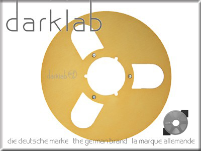 DarkLab Alu Leerspule KF, golden eloxiert, 1 Stück