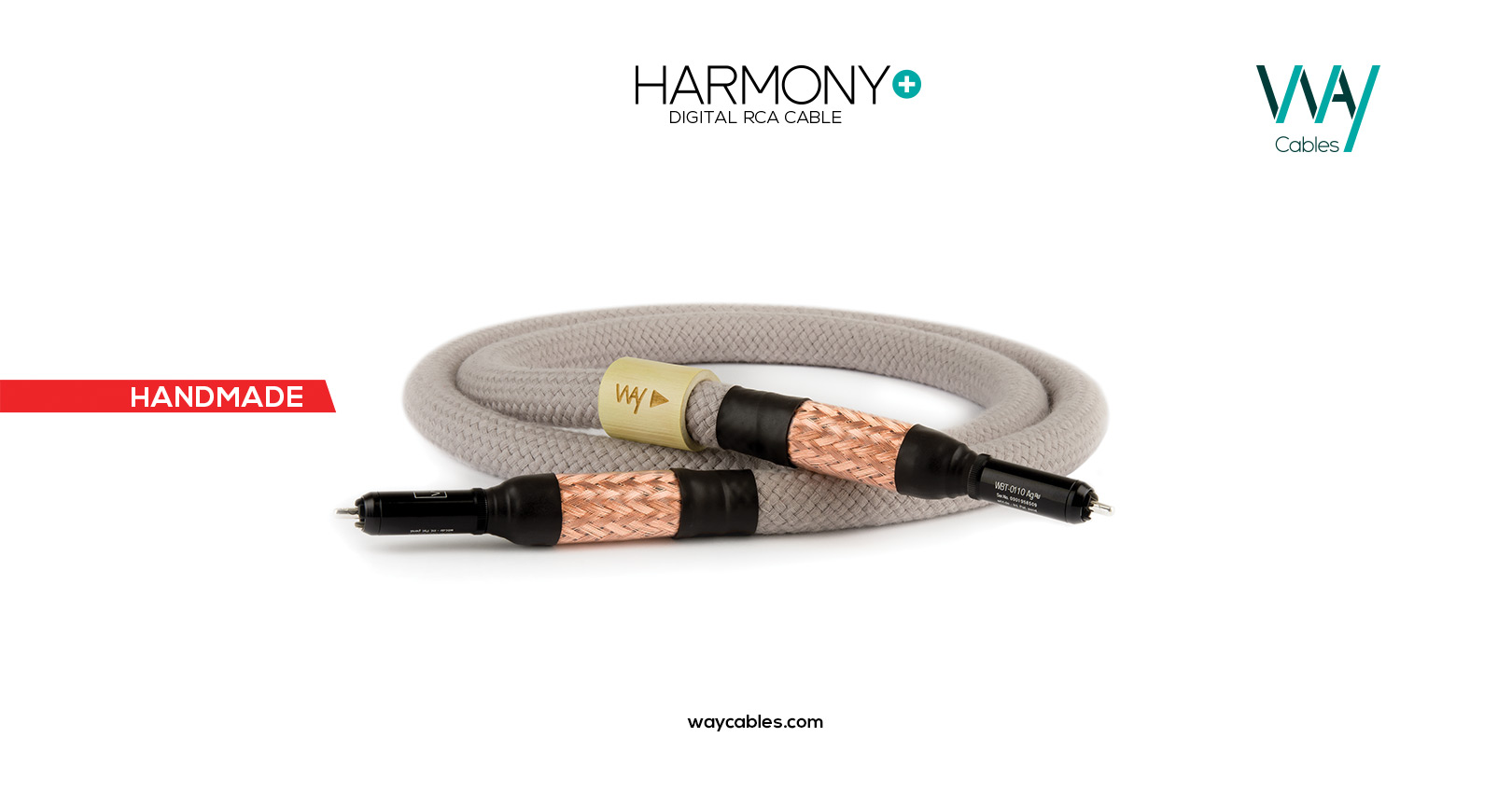 Way Cables Digital Harmony+, RCA 1m