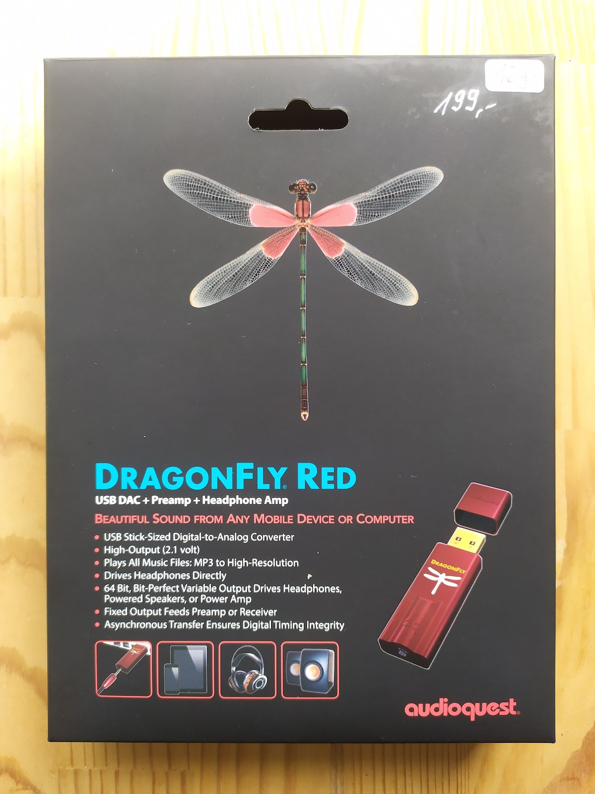 Audioquest Dragonfly Red, gebraucht, 1 Jahr Garantie