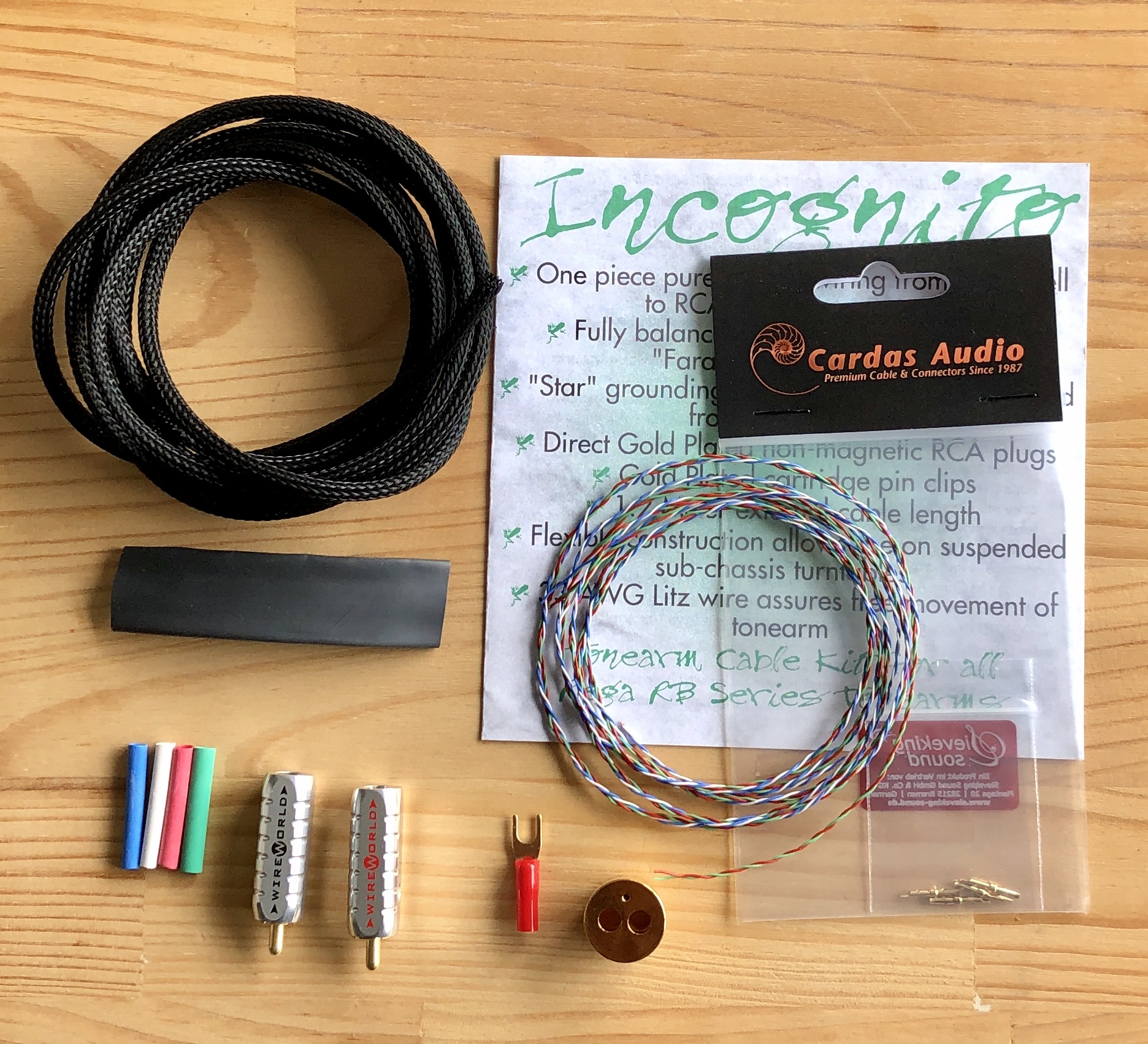 Incognito Cable Kit Rega OEM