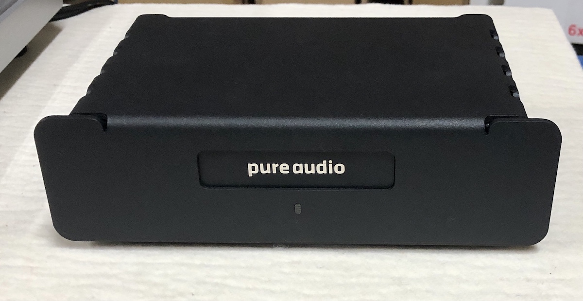 Pure Audio LV-1, schwarz, Phono Preamp, Sonderpreis