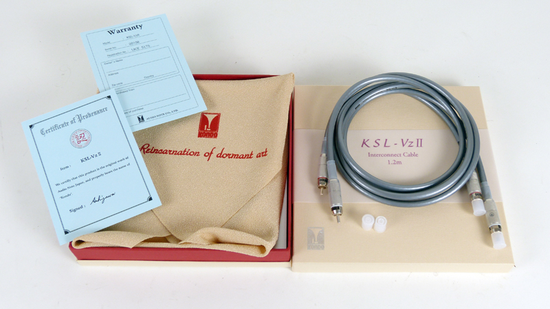 Kondo (Audio Note Japan) KSL-VzII silber 1m