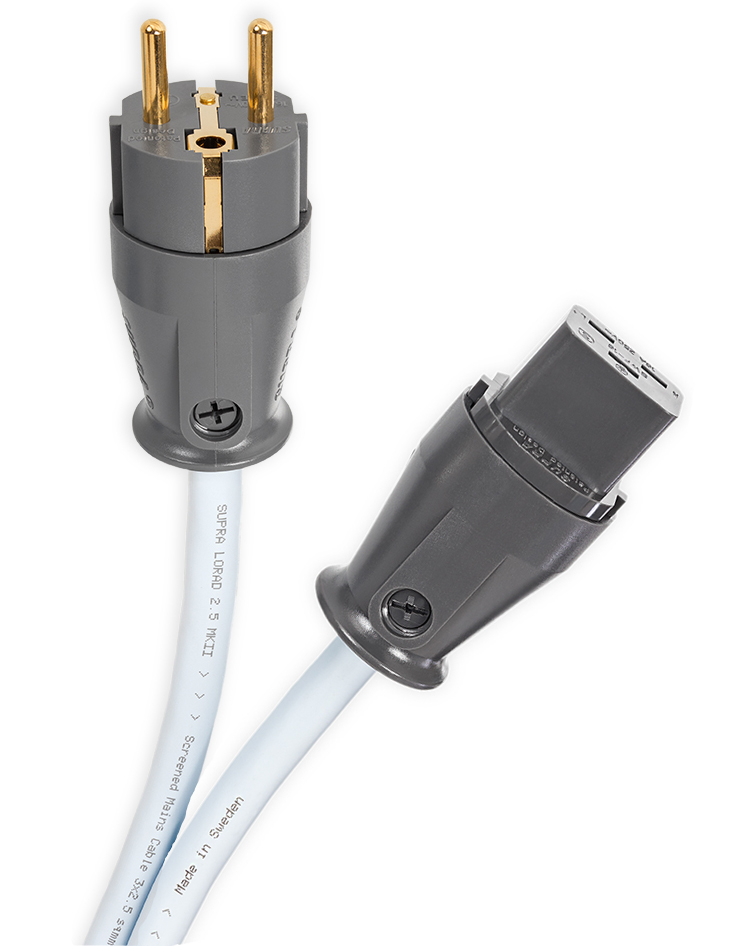 Supra Cables  LoRad 2,5 MK II CS - EU -16 , 2m