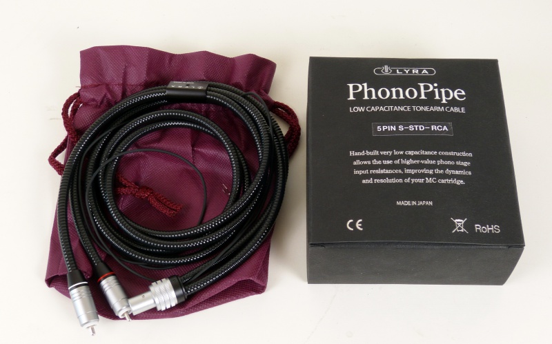 Lyra PhonoPipe 1,20 mtr. RCA - RCA