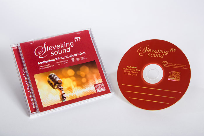 Sieveking Sound 24 kt Gold CD Rohling 1 Stück MFSL