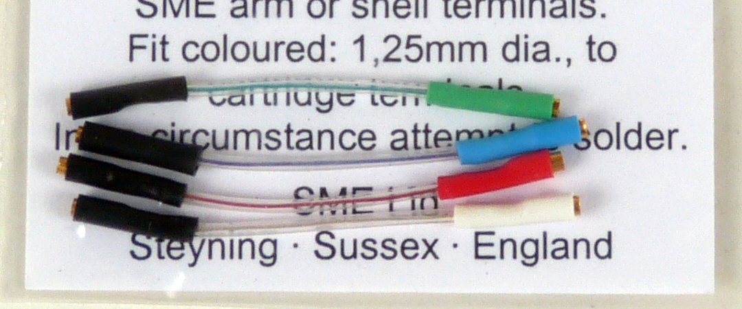 SME Headshellkabel silber, 38mm lang