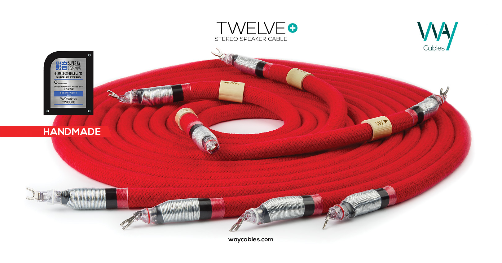 Way Cables LS Twelve+, 2 x 3 m