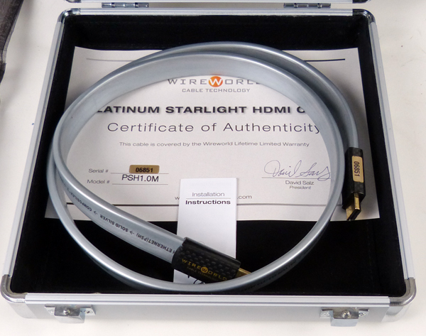 Wireworld Platinum Starlight 7 HDMI 1m, Demokabel