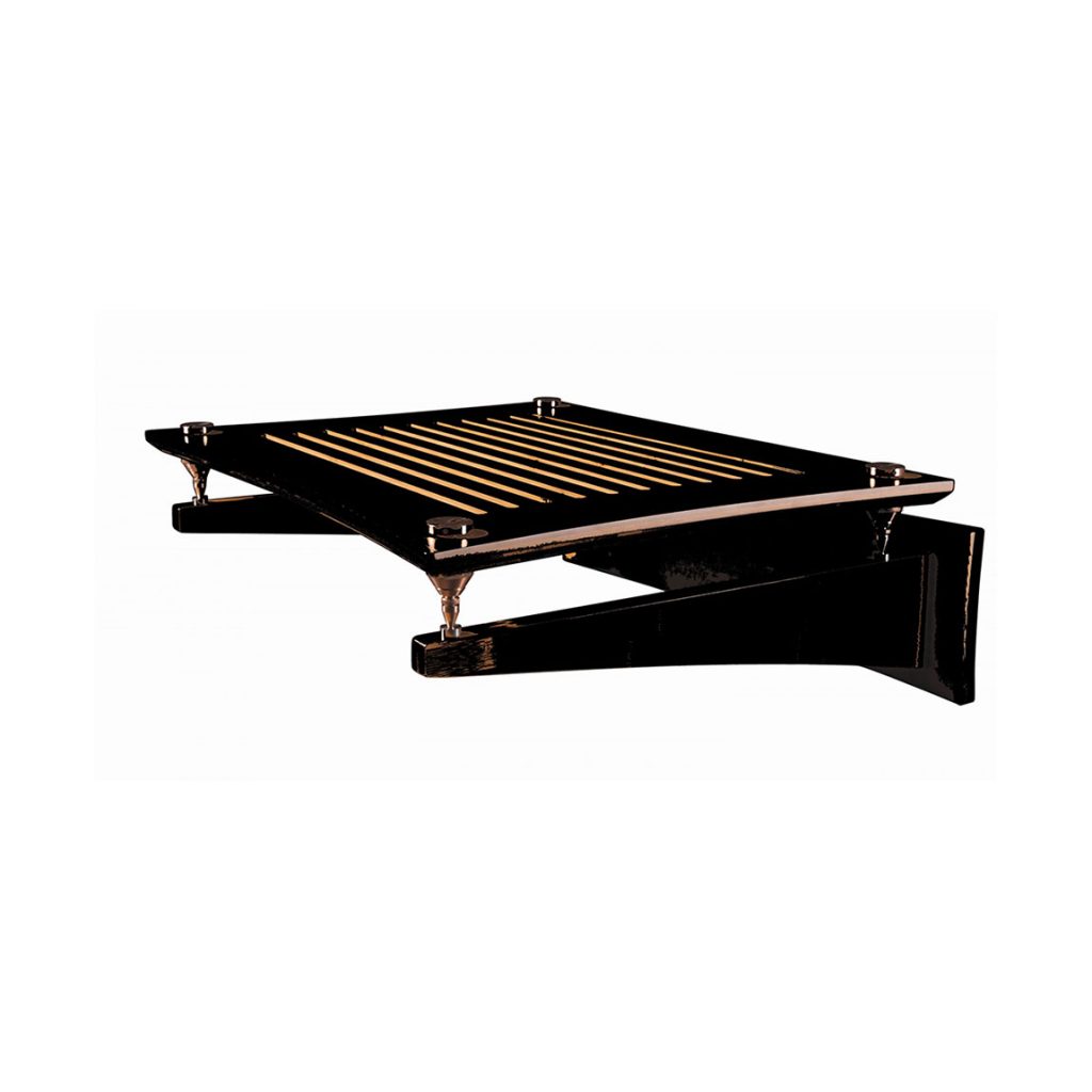 Quadraspire Wandhalterung SV Wall Bracket, Bambus, komplett mit SV Bronze Upgrade