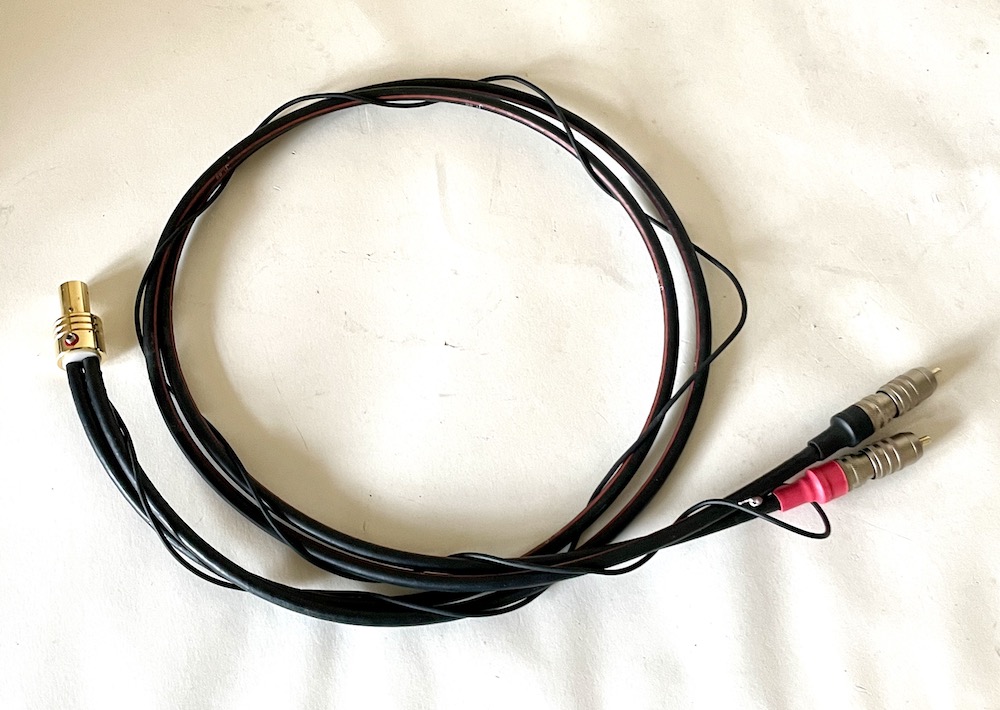 Hensler Elektronik JH 88 NF, 5pol Phonostecker - Siltech G7 RCA Plug,  1,08 mtr., gebraucht