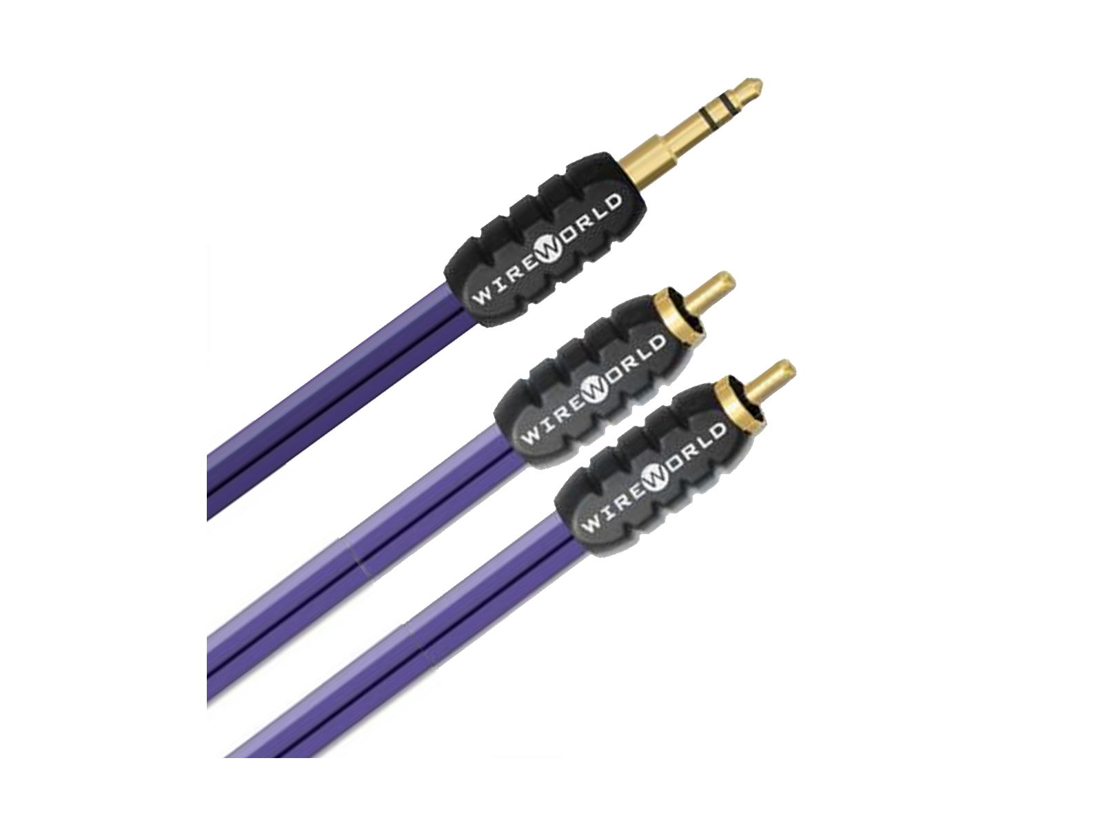 WireWorld Pulse, Miniklinke 3,5mm auf 2 x RCA, 1m