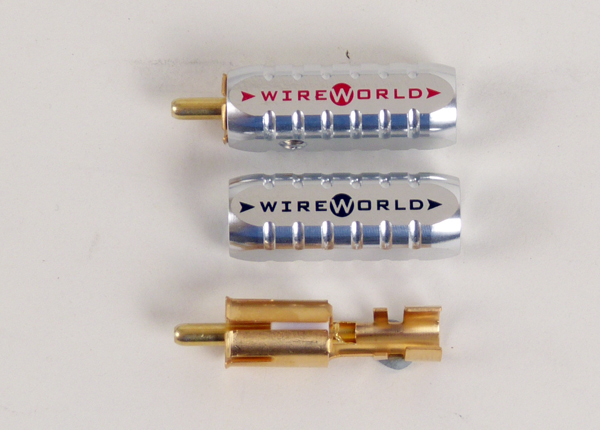 Wireworld Cinchstecker Gold Tube 6,5mm 4er Set