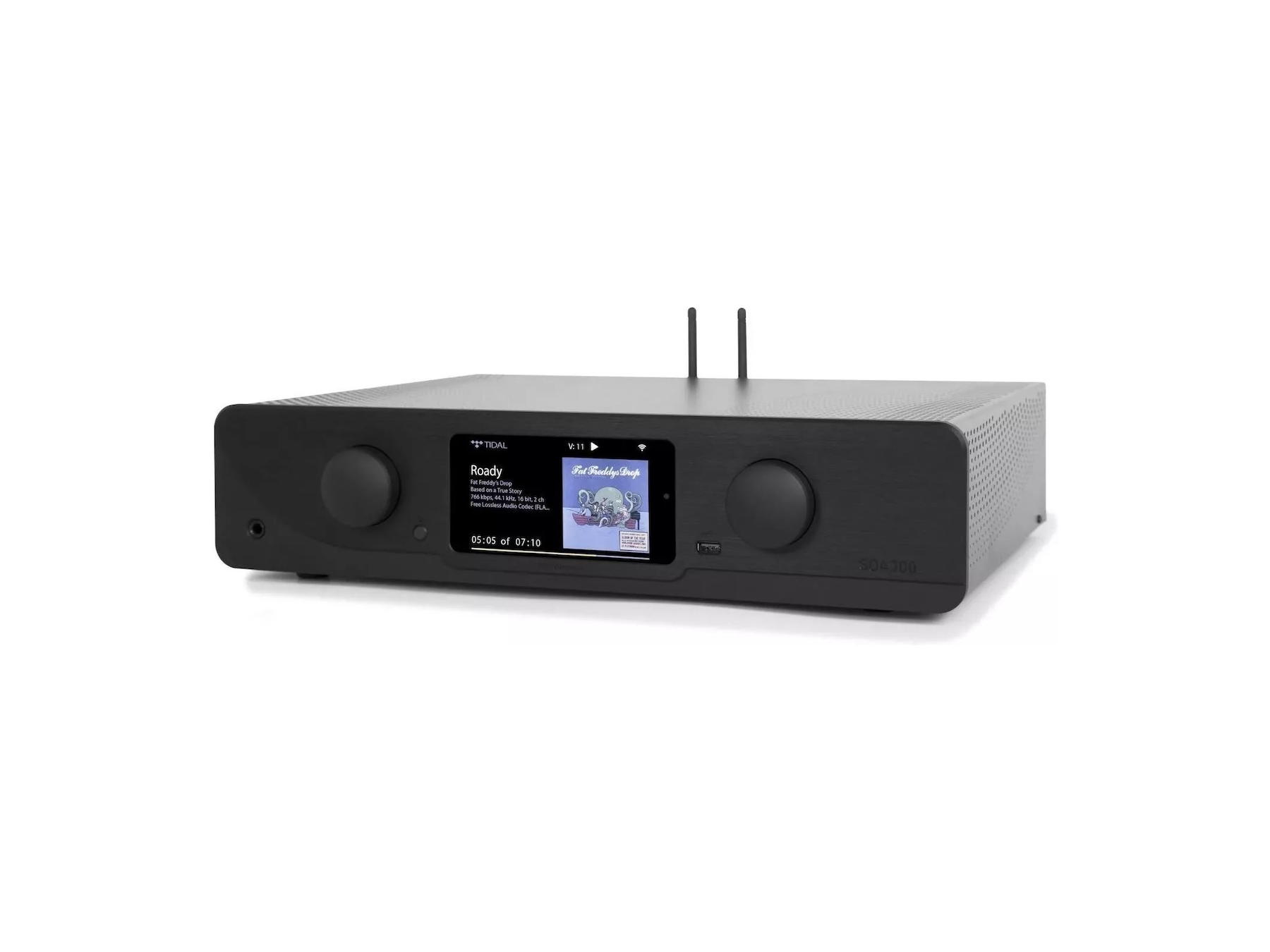 Atoll SDA 300 Signature Streamer und Vollverstärker, schwarz