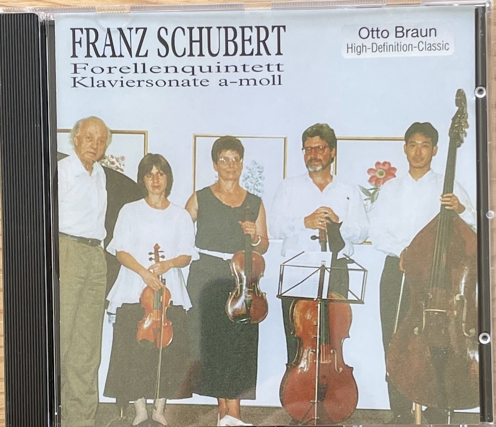 ME-WE Meisterklang, One Point Recordings - Franz Schubert - Forellenquintett, HDCD 804/94, Sonderpreis