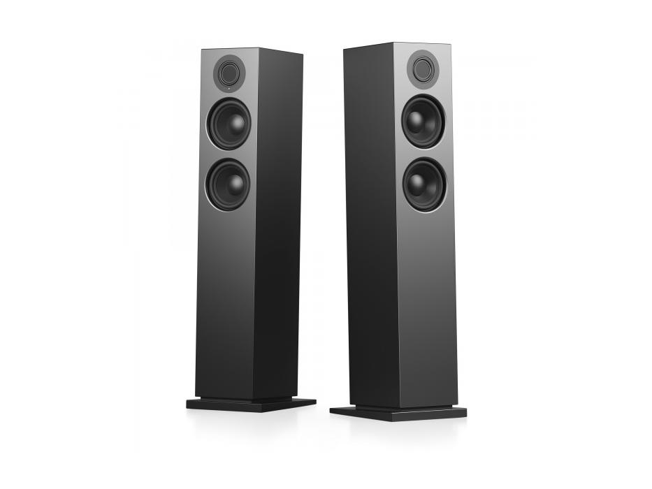 Audio Pro A 48  Wireless Multiroom Aktiv-Standlautsprecher schwarz