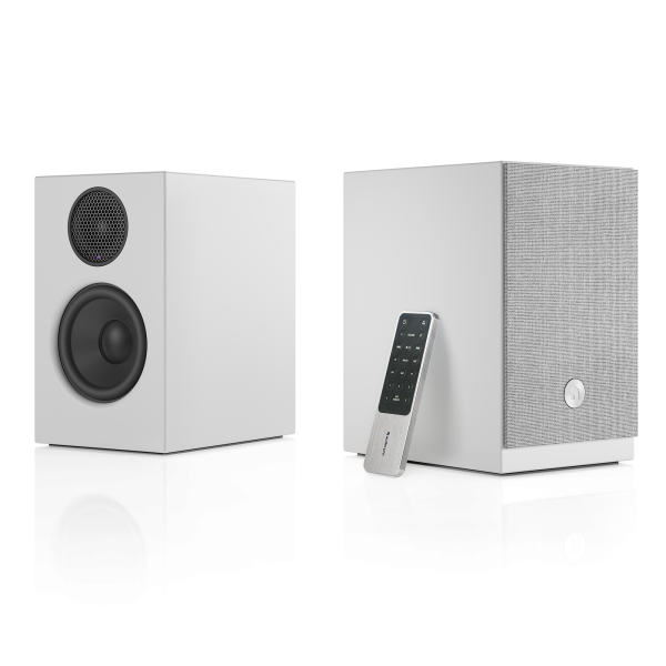 Audio Pro A 28 Smarter Multiroom Aktiv-Regallautsprecher, weiss