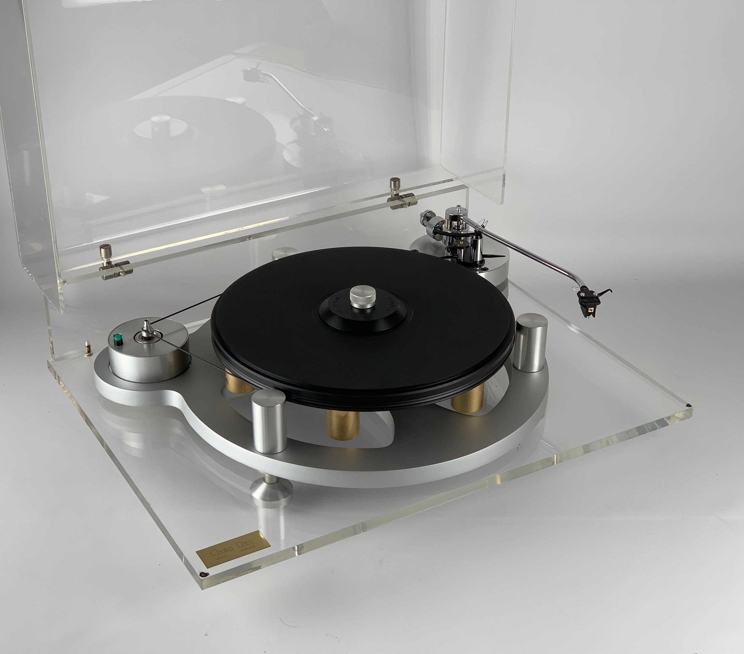 Michell Gyrodec transparent, Linear, gebraucht