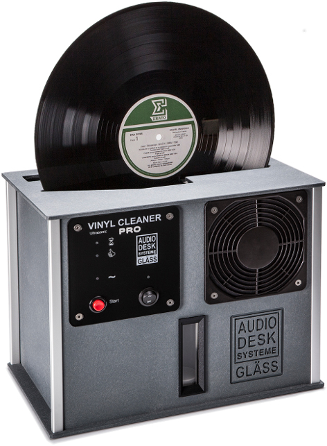 Gläss Audiodesk Vinyl Cleaner Pro X - Grau