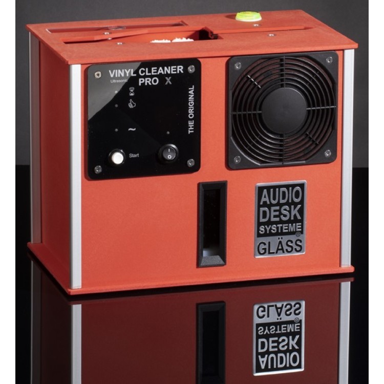 Gläss Audiodesk Vinyl Cleaner Pro X - Rot