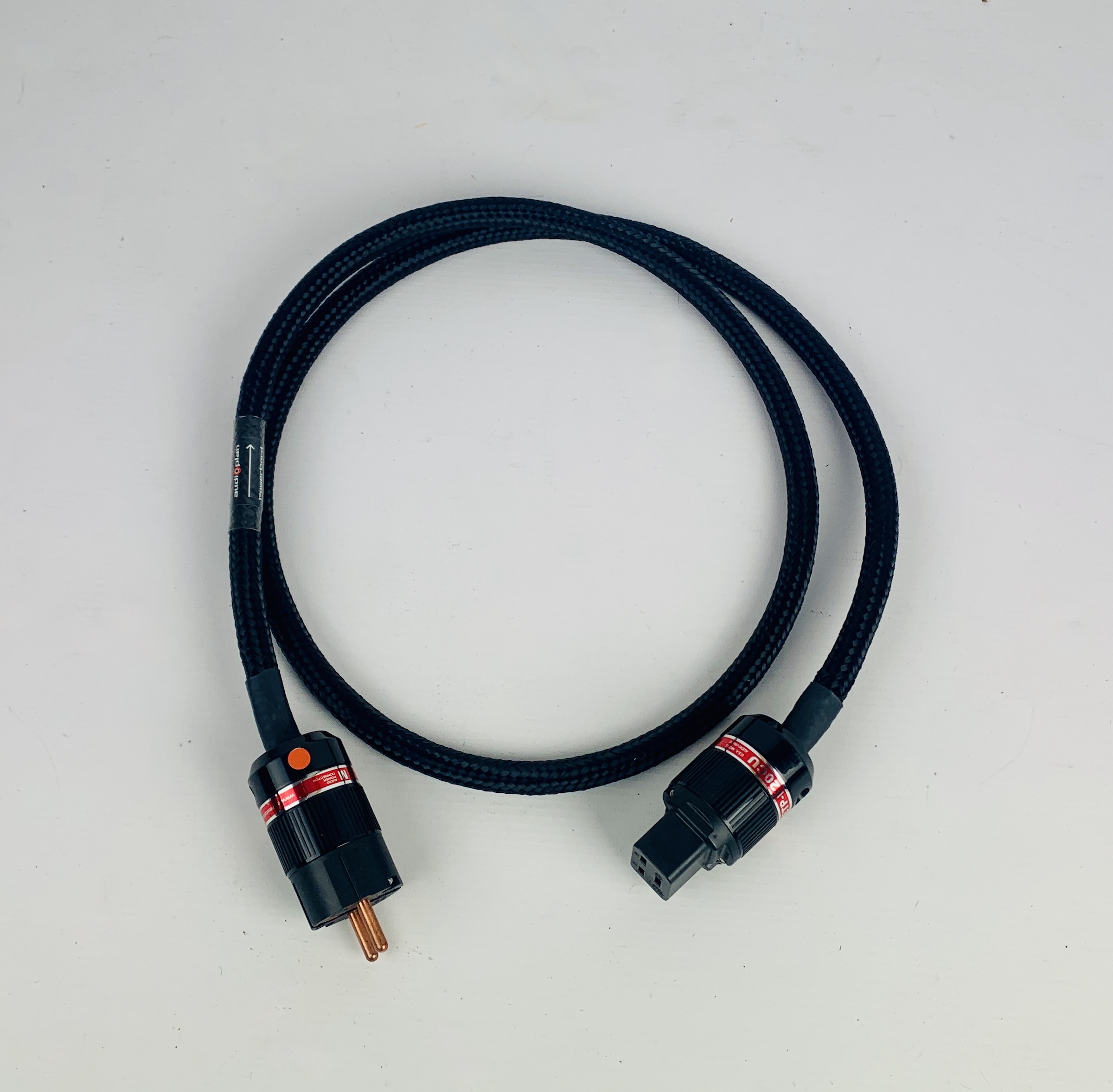 Audioplan PowerCord Ultimate ( U2 ), 1,5m, mit ATL/Audioplan Reinkupferstecker in Bauform C 19
