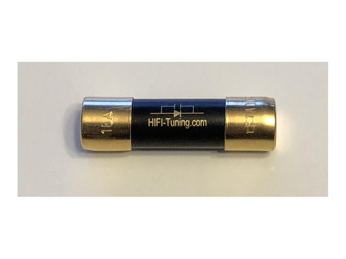 Hifi-Tuning Ersatzsicherungen 10 x 38 Supreme³ REV2 gold 16A