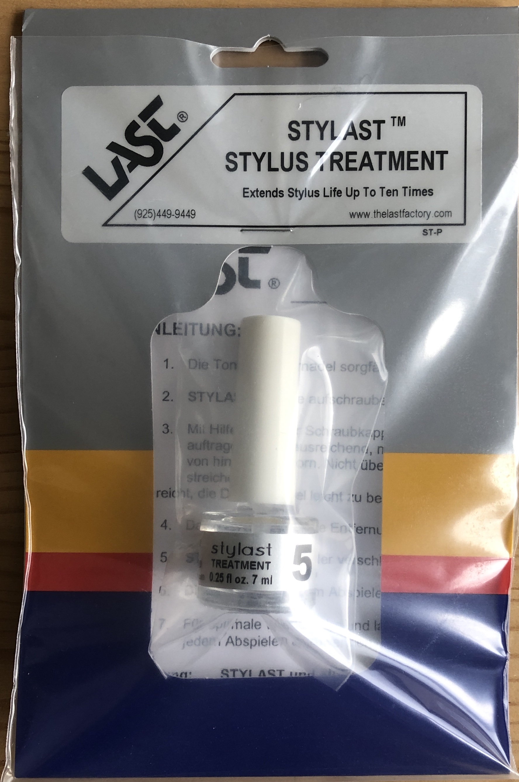 Last Factory Formula 5 Stylast, Nadelversiegelung