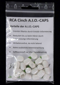 Vortex Hifi A.I.O. RCA Cinch Caps 20er Set