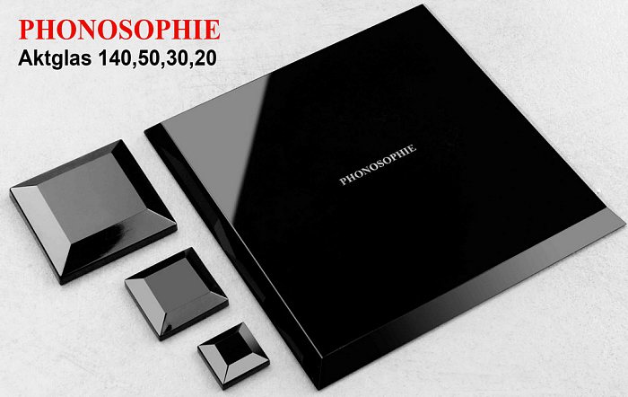 Phonosophie AKT Glaschip 50, 4er Set