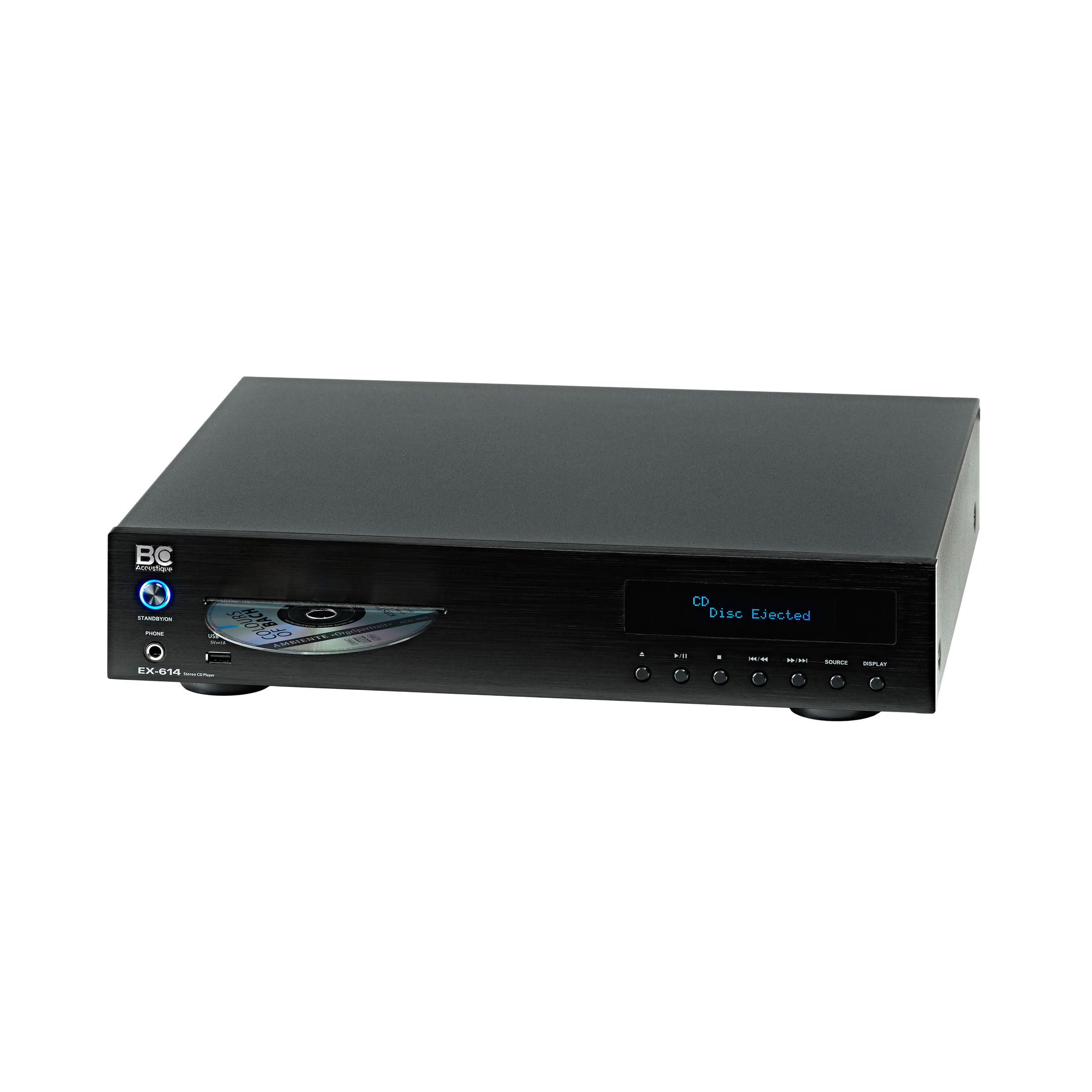 BC Acoustique EX-614 CD Spieler,  schwarz