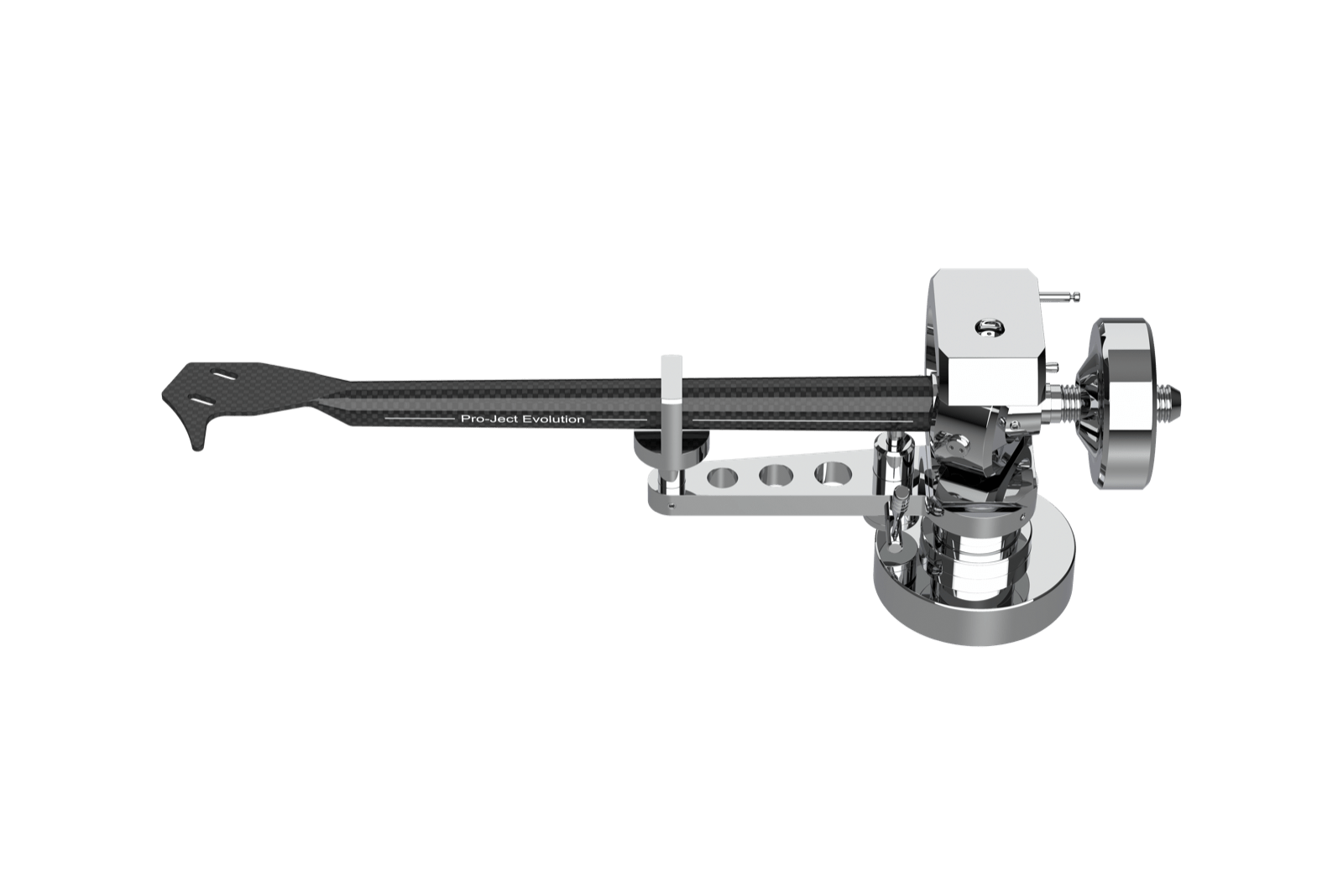 Project Tonarm EVO CA PREMIUM 9" Hochglanz Silber